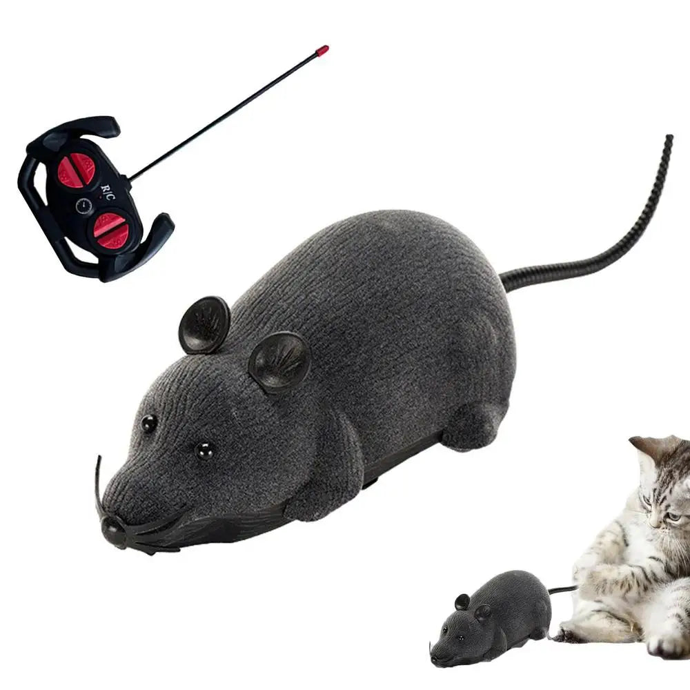 Electronic Mouse Cat Toy Mouse Interactive Cat Toys Wireless Electronic Mouse A Better Gift For Your Cats Dogs Pets Children And