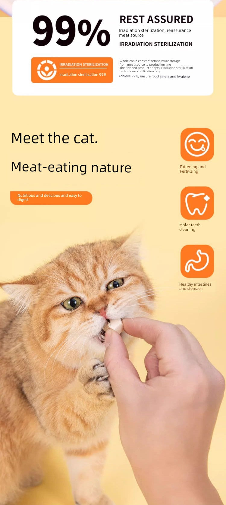 Freeze-Dried Chicken Cat & Dog Snacks