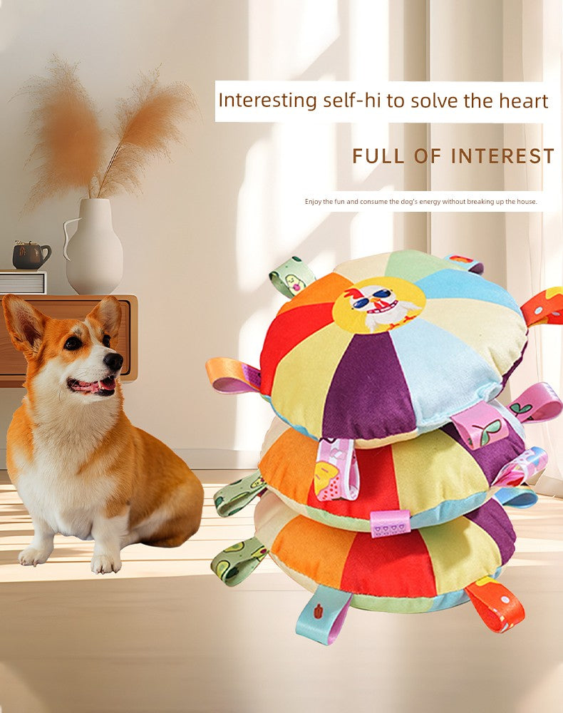 Toy Self-Hi Relieving Stuffy Corgi Consumes Puppy Dogs