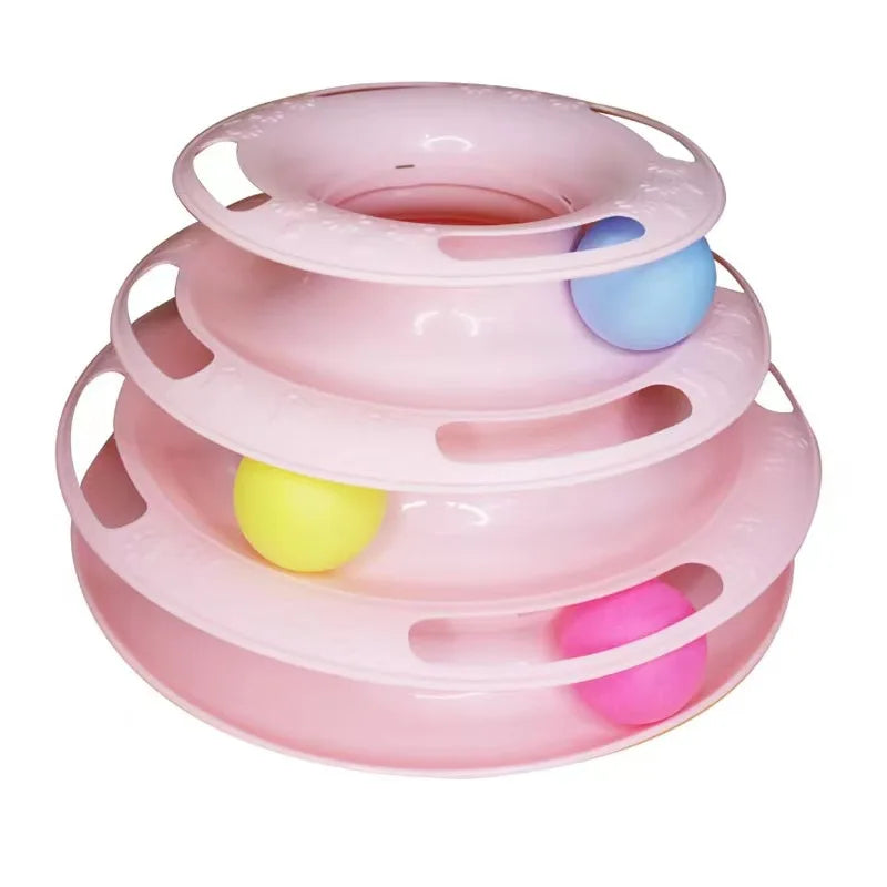4-Level Interactive Cat Toy