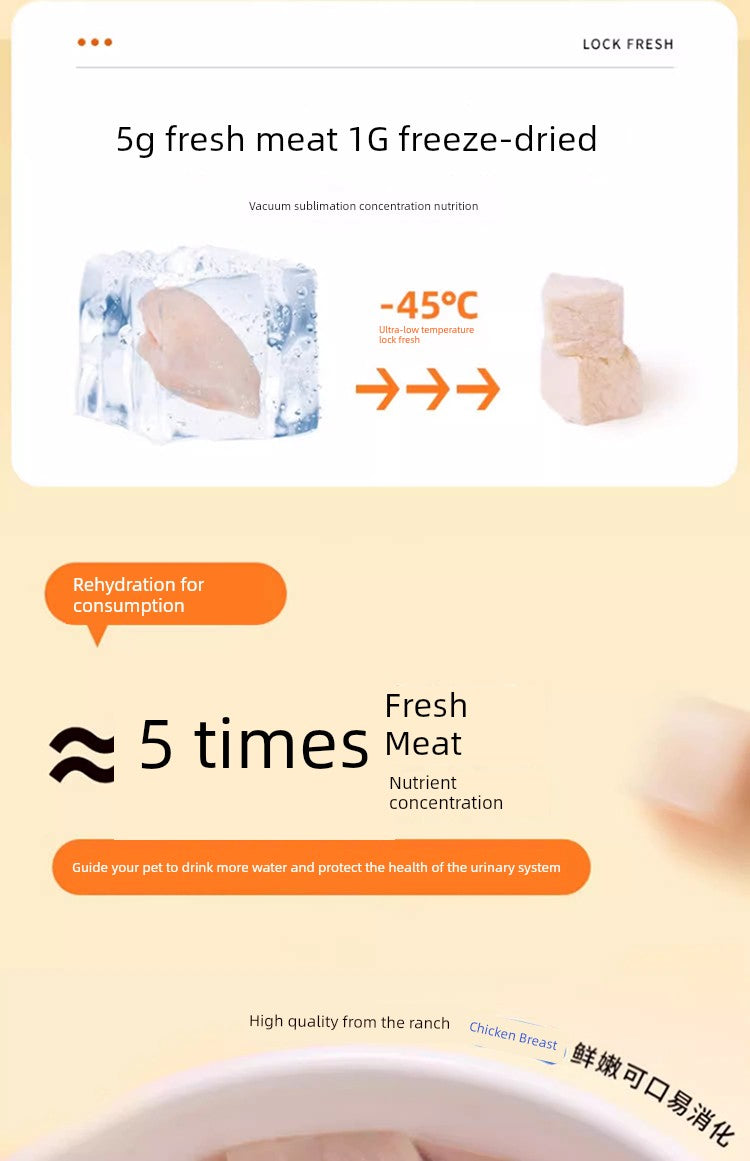 Freeze-Dried Chicken Cat & Dog Snacks