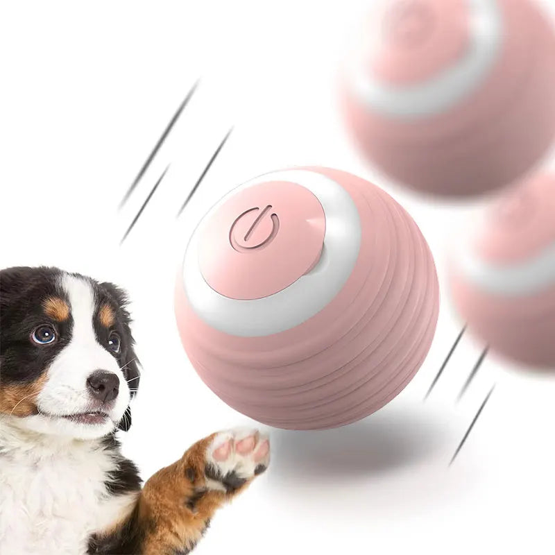 Interactive Cat Toys Ball Automatic Rotating Rolling Ball Rechargeable Smart Pet Toy Stimulate Hunting Instinct for Your Kitty
