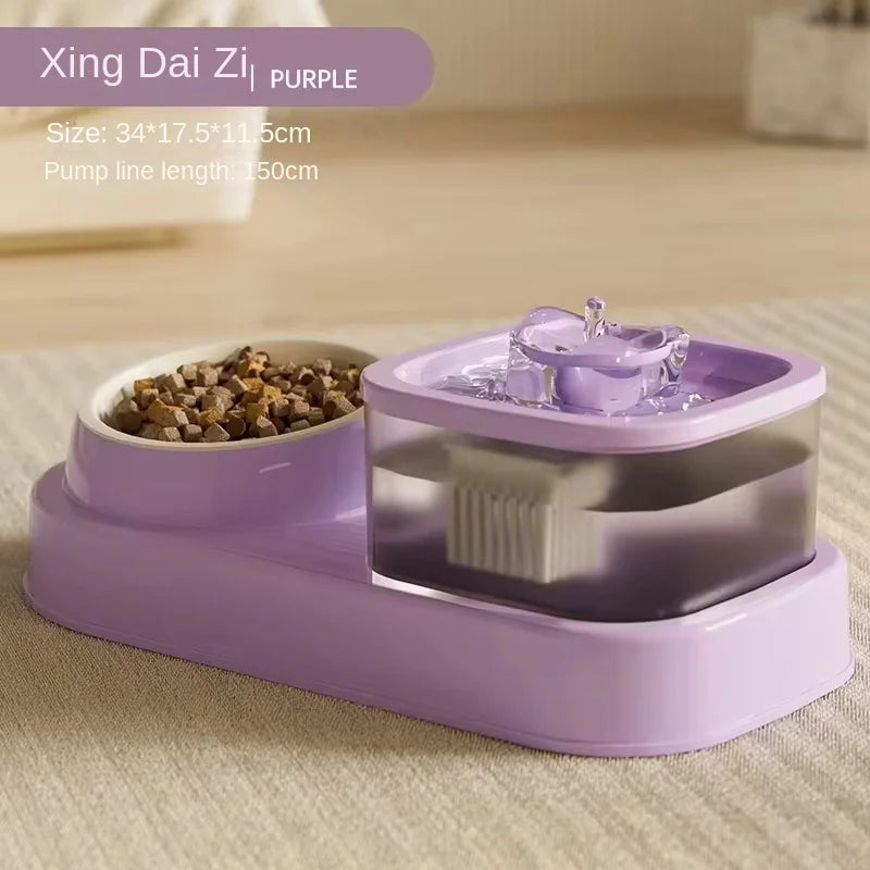2-in-1 Quiet Pet Water Fountain