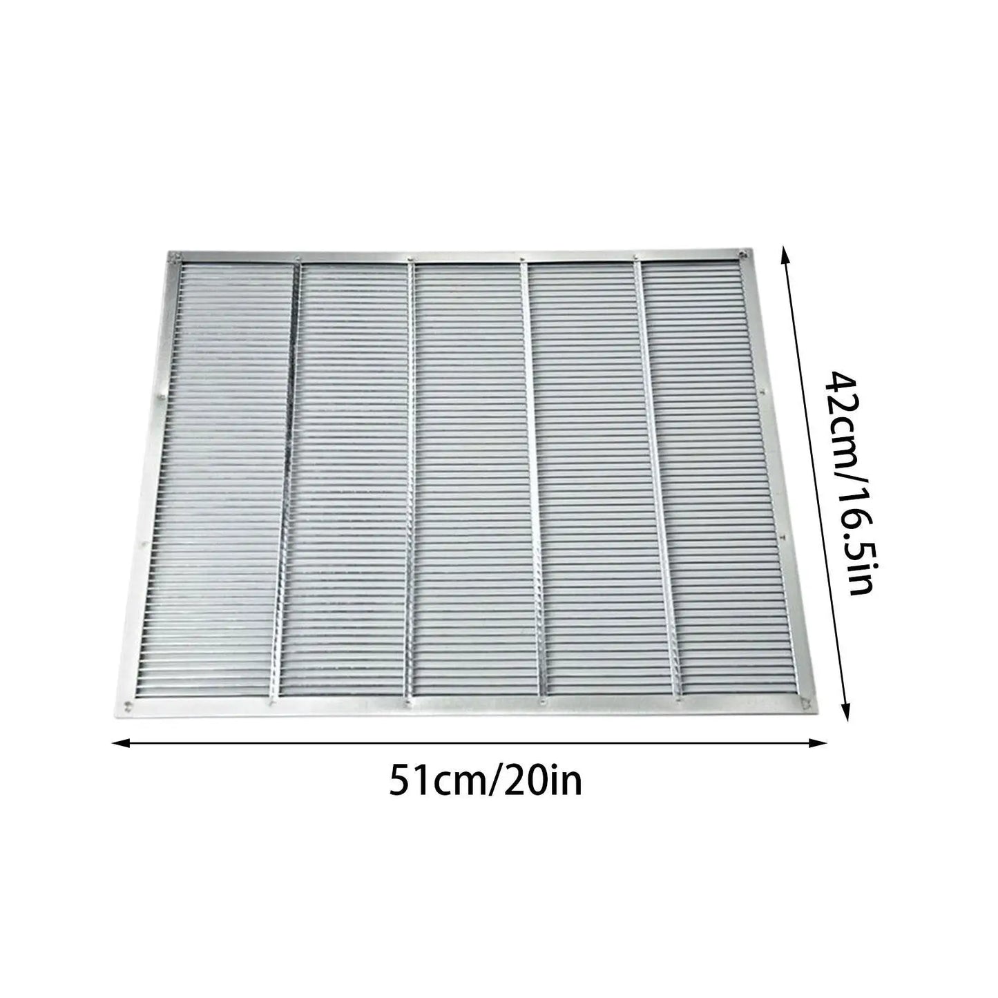 2x Queen Excluders Stainless Steel Wooden Beehives Equipment Beekeeping Tool for