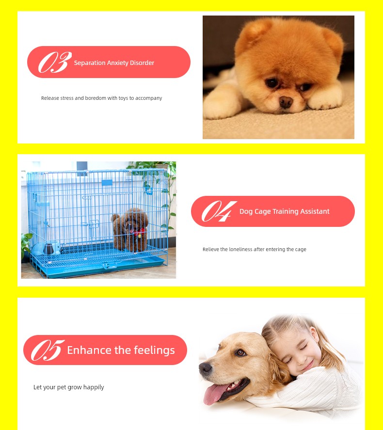 Bite-Resistant Vocalization Teddy Small Size Dogs Golden Retriever Relieving Stuffy Dog