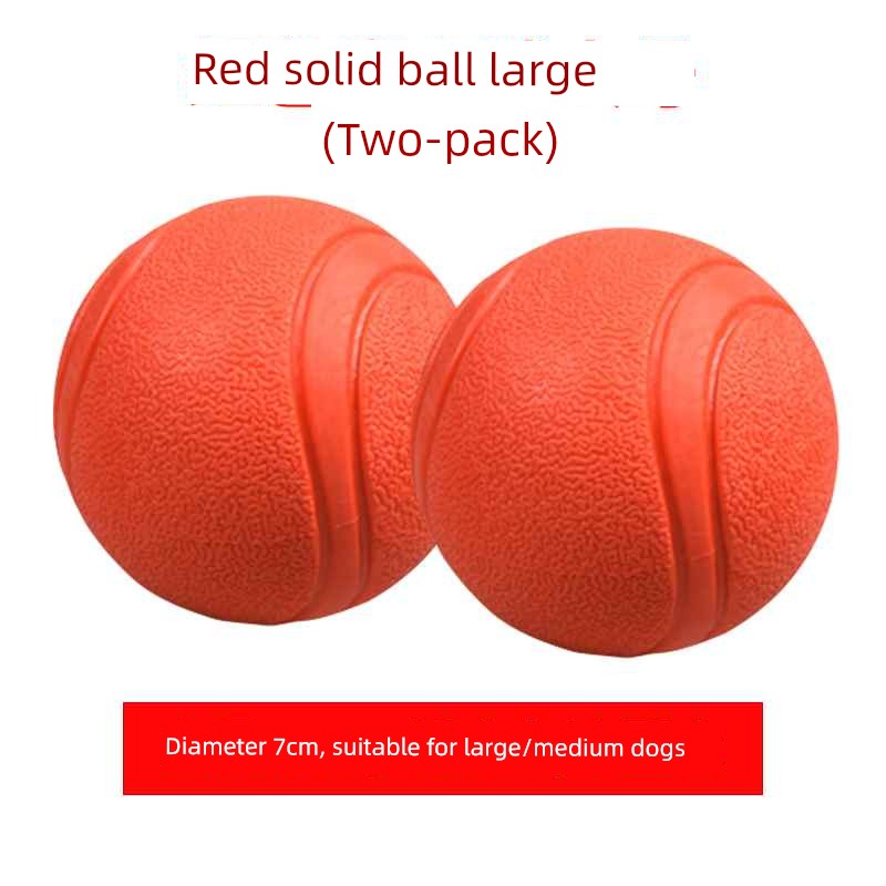 Toy Ball Golden Retriever Teddy Self-Hi Relieving Stuffy Solid Dog