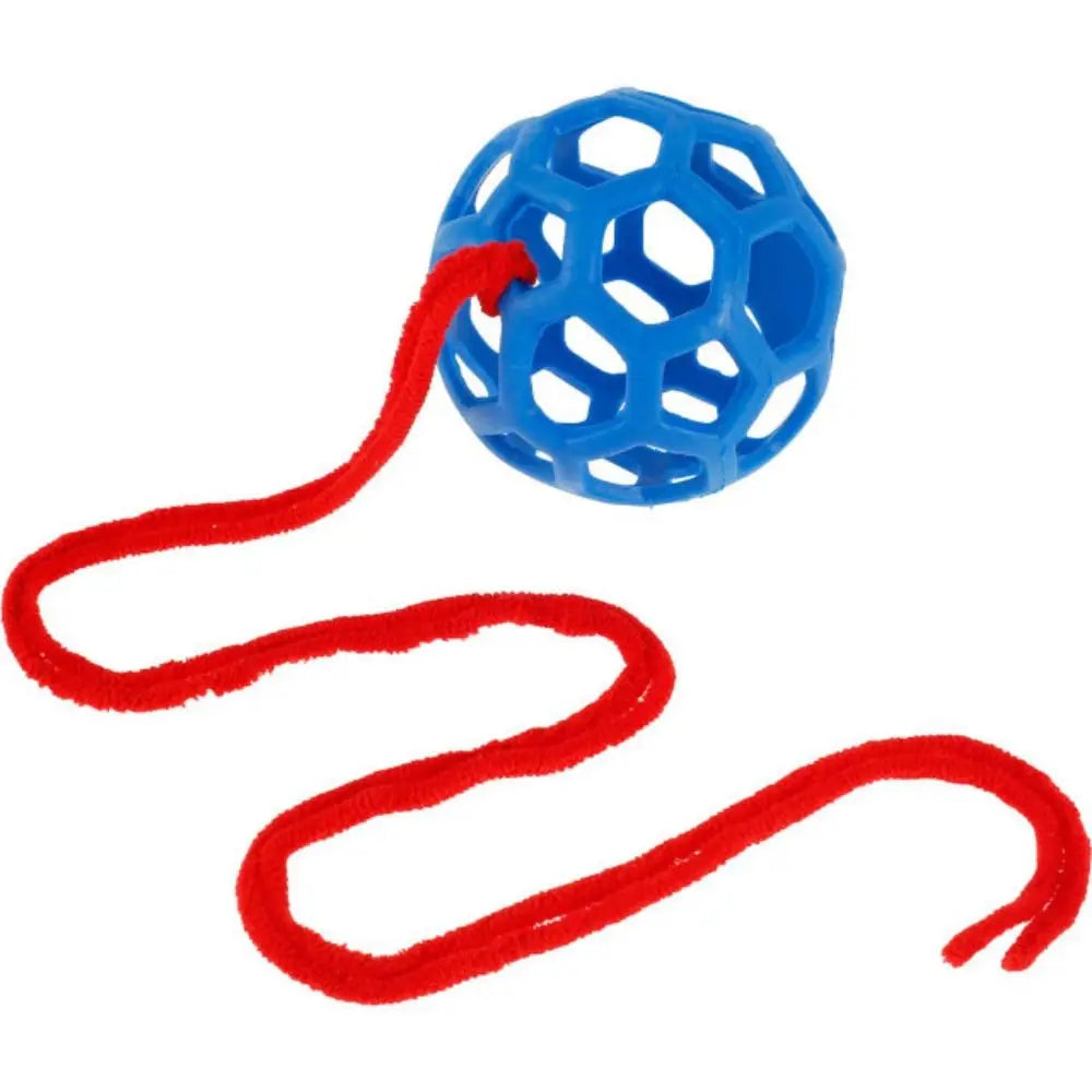 Multipurpose TPR Horse Treat Ball 5.5inch Red/Blue/Green Hanging Feeding Toy Soft Durable Horse Feeding Dispenser Sheep Goat