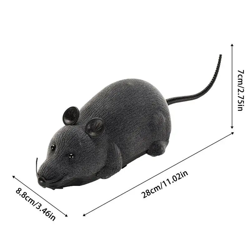 Electronic Mouse Cat Toy Mouse Interactive Cat Toys Wireless Electronic Mouse A Better Gift For Your Cats Dogs Pets Children And