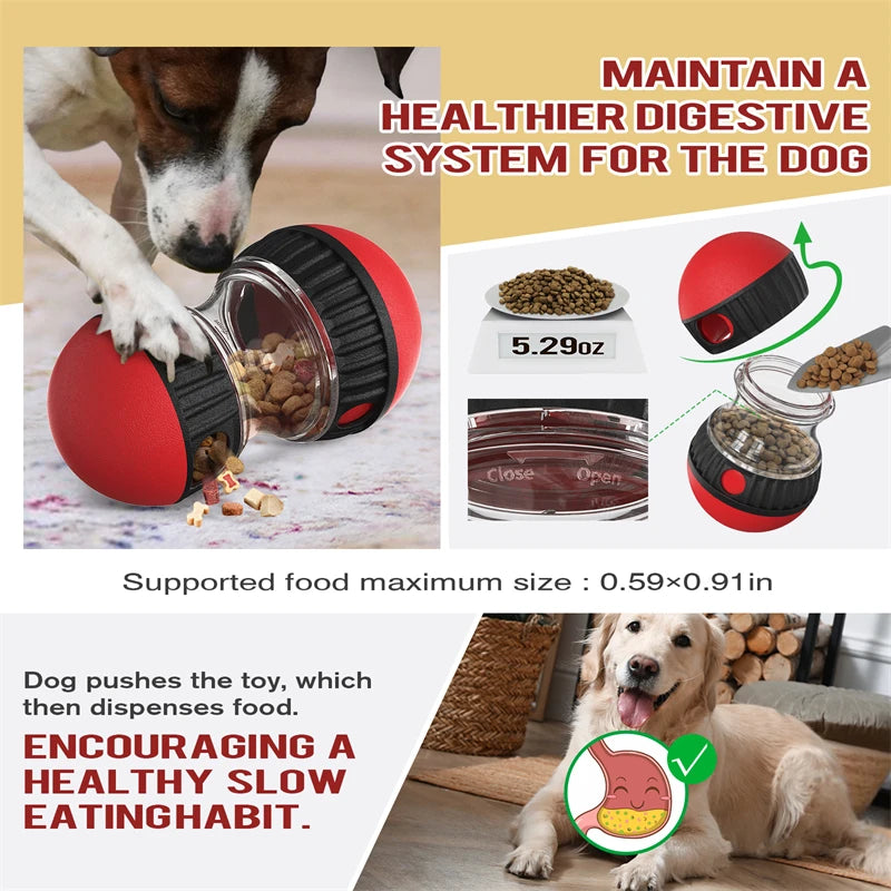 Interactive Dog Toy Rolling Ball
