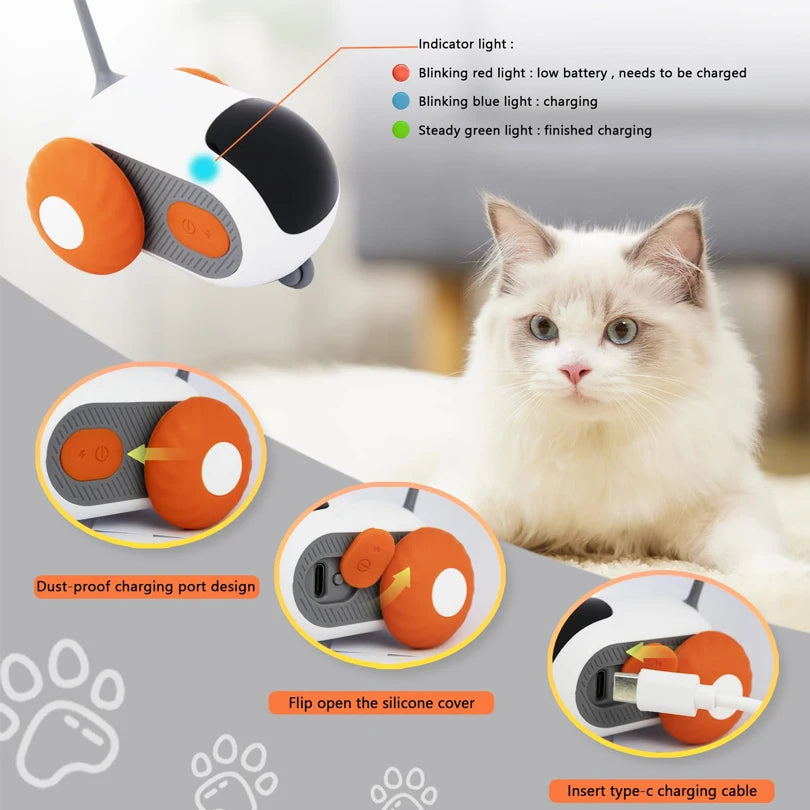 Smart Interactive Cat Toy Ball