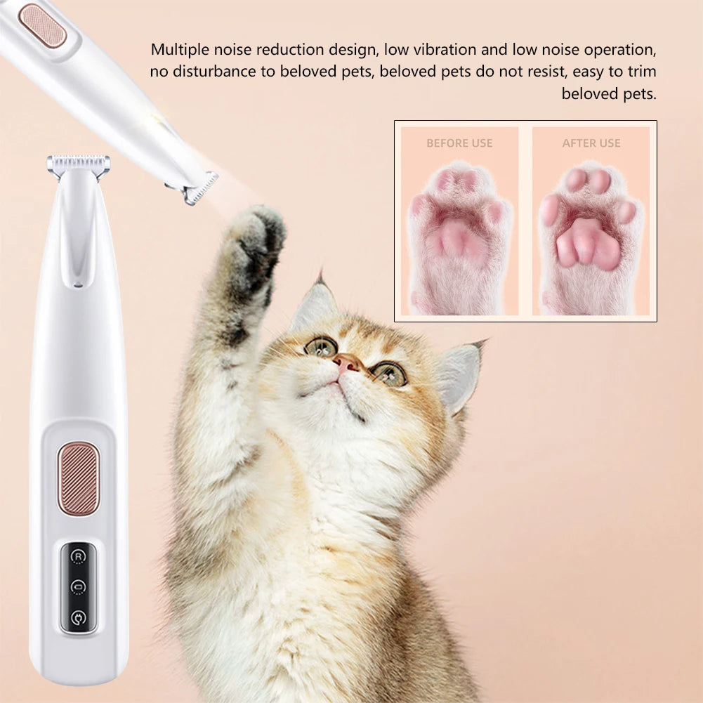 Portable Rechargeable Dog Paw Trimmer