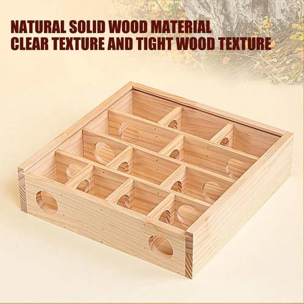 Maze Hamster Toy Hamster Play Toys Gerbil Maze Wooden Funny Toy Hamster Toys Gerbil Maze Small Pet Animals Activity With