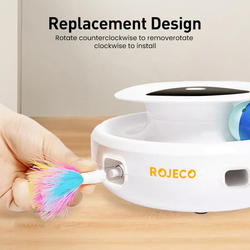 2-in-1 Smart Cat Toy Set
