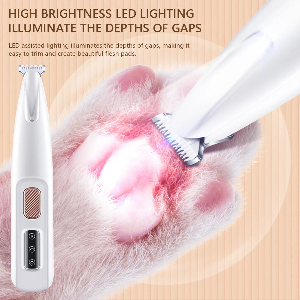 Portable Rechargeable Dog Paw Trimmer