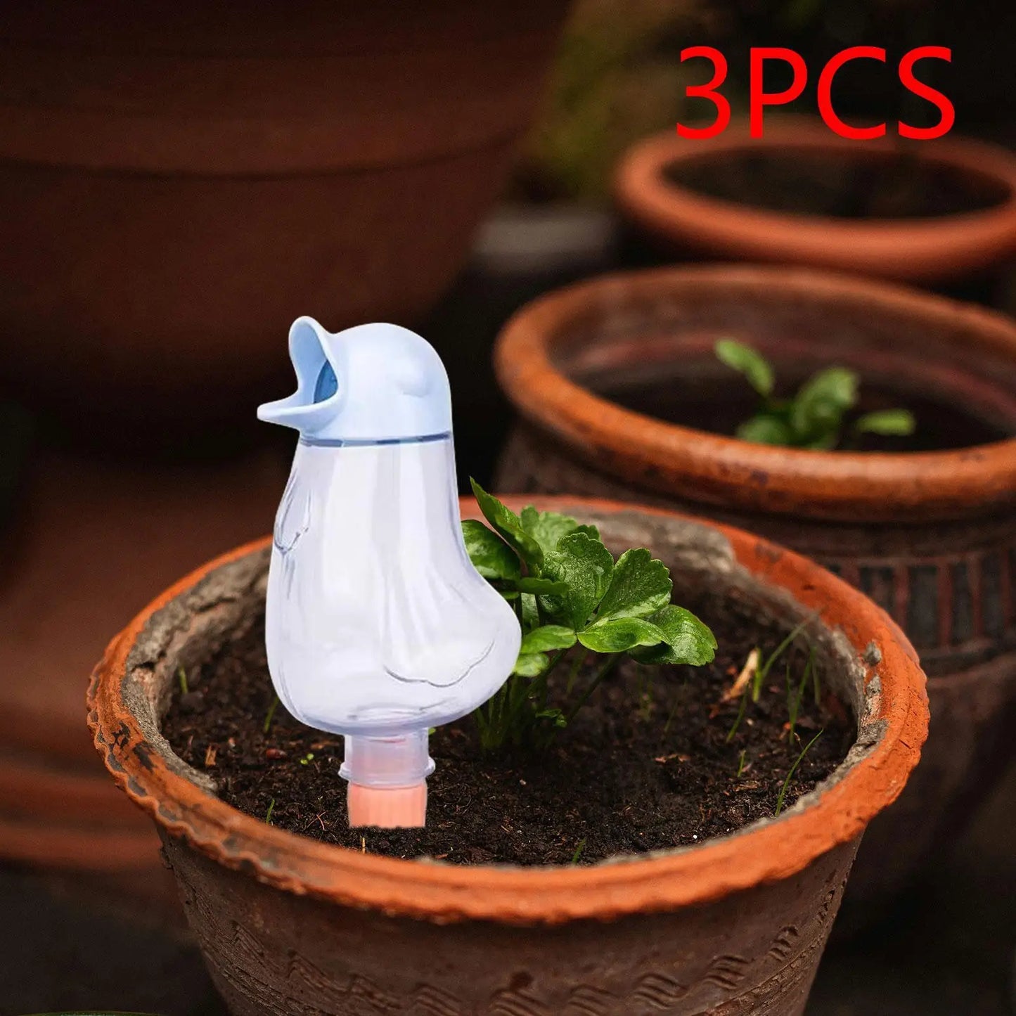 Automatic Plant Waterer Cute Bird Shaped Water Dripper for Vacation Balcony