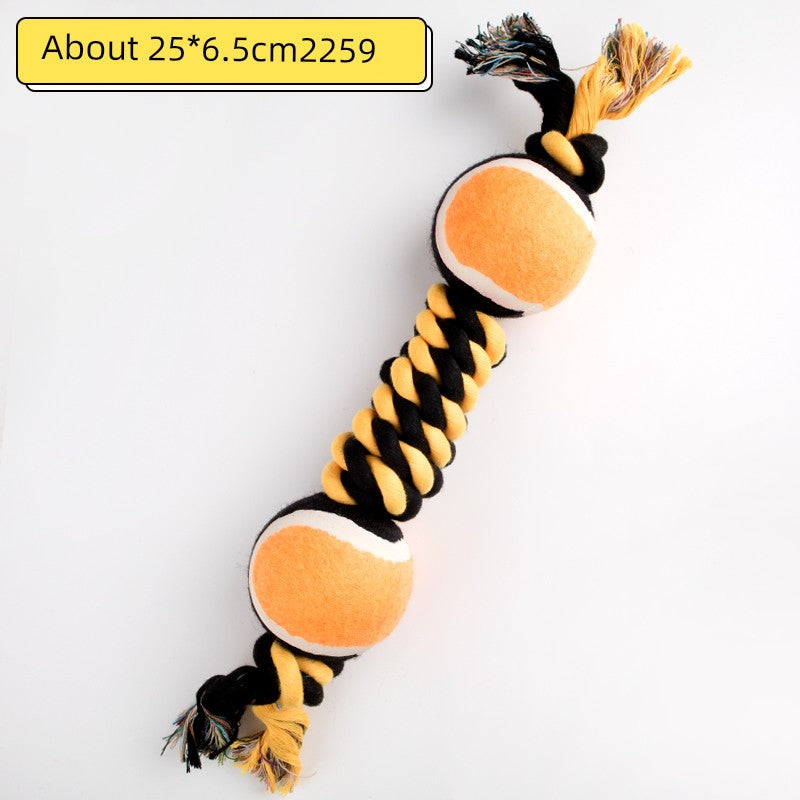 Pet Supplies Labrador Tooth Cleaning Dumbbell Ball Toy