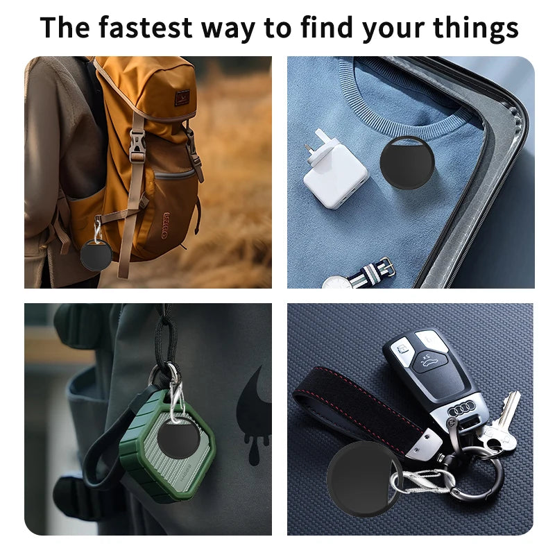 4-Pack GPS Tracker Bluetooth Smart air tag locator Work with Apple Find My ITag Anti Lost Reminder Device Car Key Pet Kid Finder