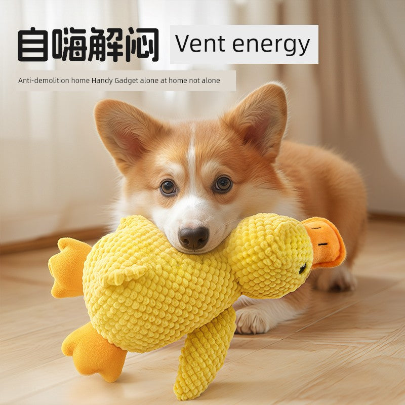 Relieving Boredom Handy Gadget Big Dog Self-Hi Vocalization Bite-Resistant Toy