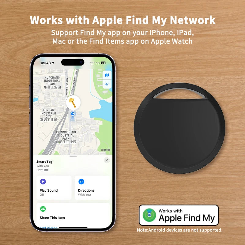 4-Pack GPS Tracker Bluetooth Smart air tag locator Work with Apple Find My ITag Anti Lost Reminder Device Car Key Pet Kid Finder