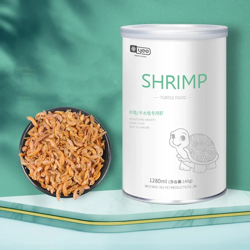 Turtle Tortoise Reptile Hamster Feed Dried Fish Shrimp Mealworm Bread Worm Aquarium Food