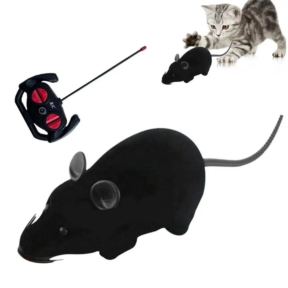 Electronic Mouse Cat Toy Mouse Interactive Cat Toys Wireless Electronic Mouse A Better Gift For Your Cats Dogs Pets Children And