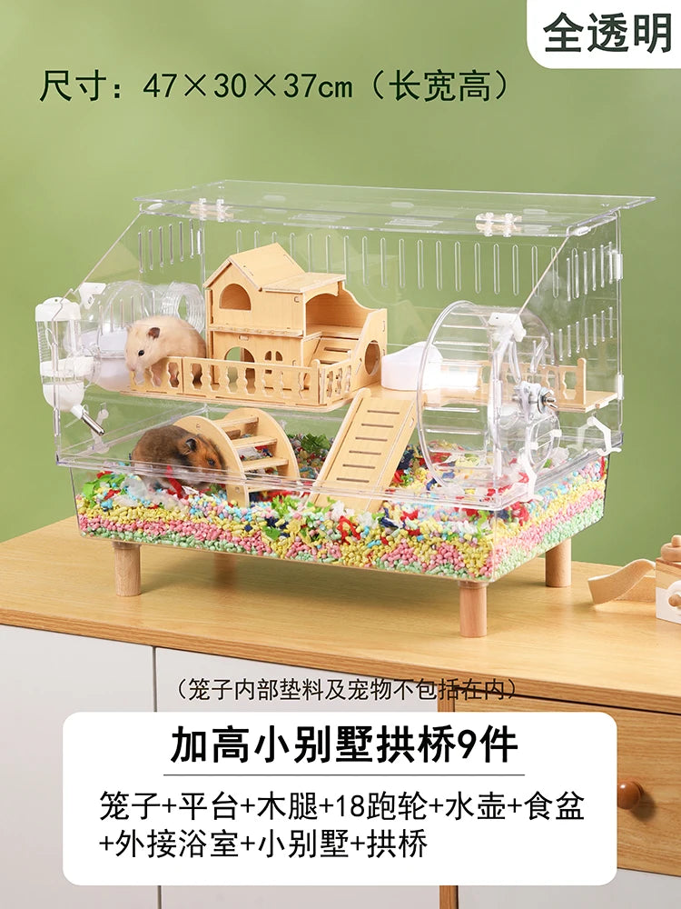 Hamster Cage Djungarian Hamster Special Cage Super Cheap Big Villa Basic Cage All Products Set Complete