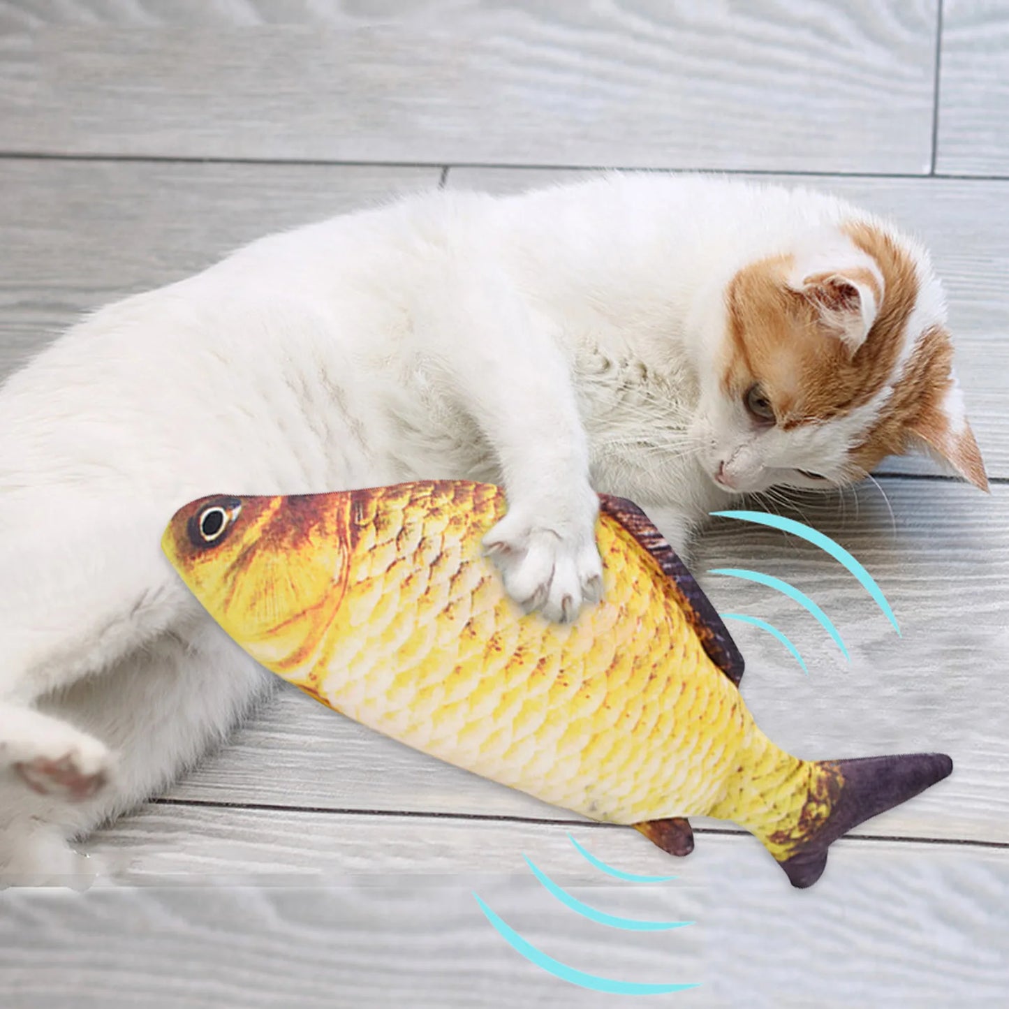 Interactive Electric Fish Cat Toy