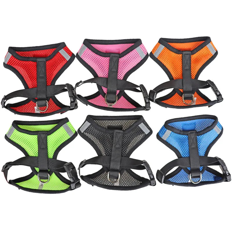 Adjustable Leash Reflective Harness