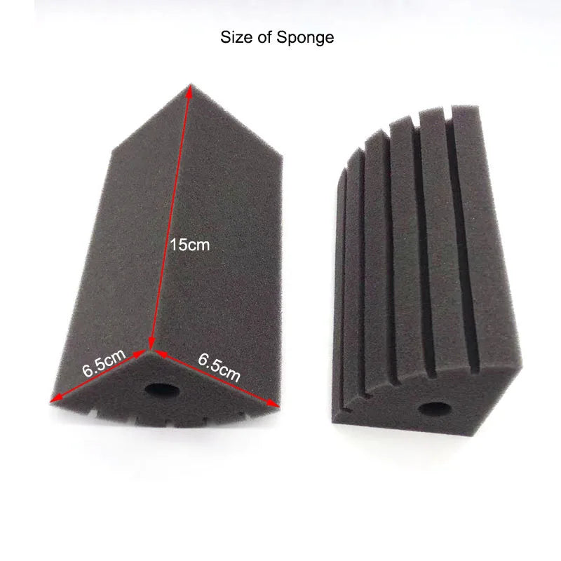 Large Bio Sponge Filter for Aquarium Fish Tank Shrimp Pond Air Pump Biochemical Filtration Noiseless Foam aquarium accessories