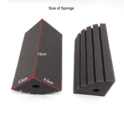 Large Bio Sponge Filter for Aquarium Fish Tank Shrimp Pond Air Pump Biochemical Filtration Noiseless Foam aquarium accessories