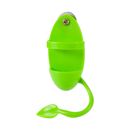 1Pc Parrot Feeder With Standing Rack Cuttlefish Bone Holder Plastic Hanging Food Container Cage Accessories Pet Bird Supplies