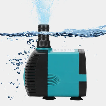 60/50/35/25/15/10/6/3W Ultra-Quiet Submersible Water Fountain Pump Filter Fish Pond Aquarium Water Pump Tank Fountain 220V-240V