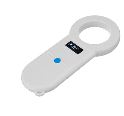 Rfid FDX-B/A animal tag Microchip reader ISO chip Portable OLED pet dog cat scanner 134.2khz for rfid glass tag/rabbit ear tag