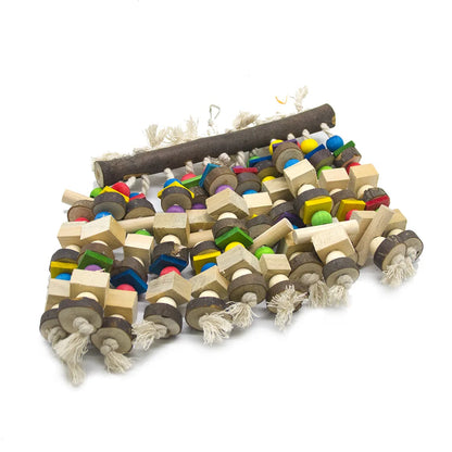 Big Parrots Gnaw on The Stand Bars and Destroy Bird Toys Suitable for Large and Medium Parrots with Strong Destructive Ability