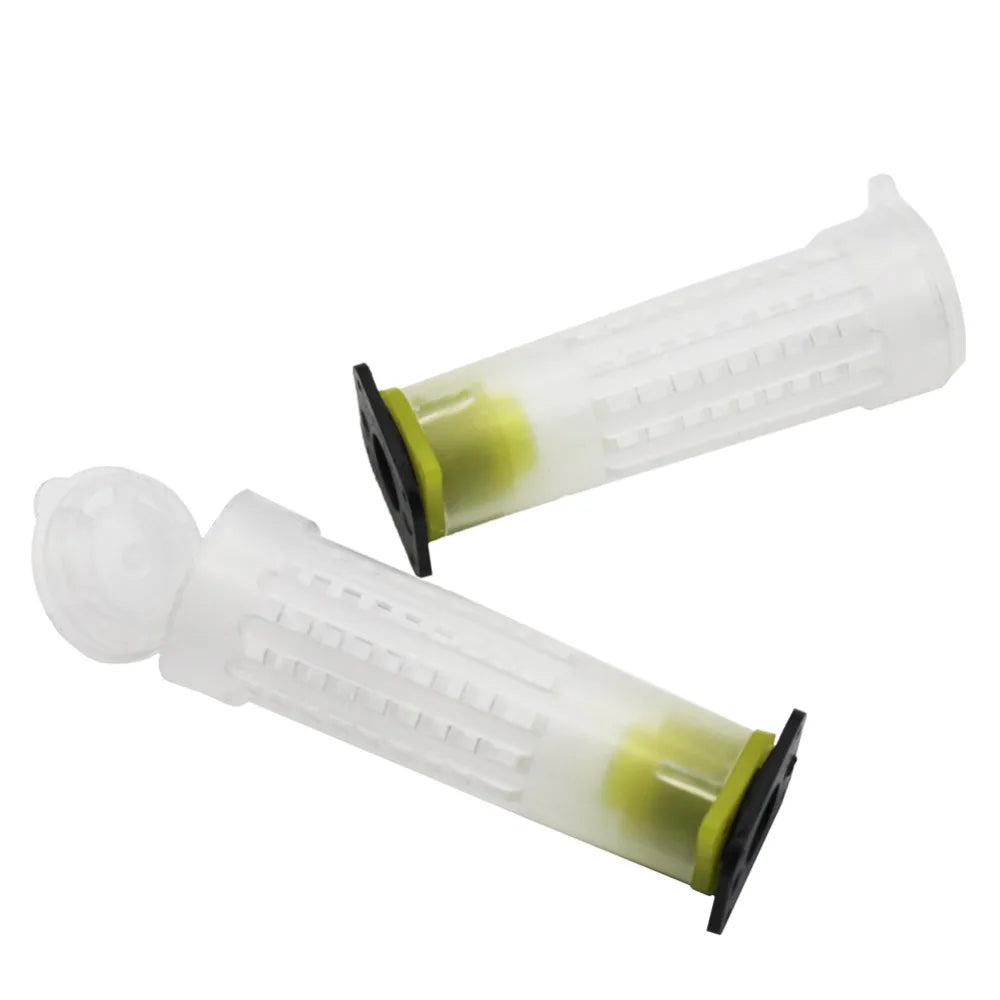 Bee Queen Cage Protection Queen Beekeeping Tools Queen Bee Roller Cages Beekeeping Equipment 76 mm 10 Pcs