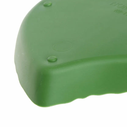 Plastic Reptile Pet Water Food Dish Bowl Gecko Meal Worm Feeder Green Leaf Shape 2size Turtle Aquatic Pets Supplies