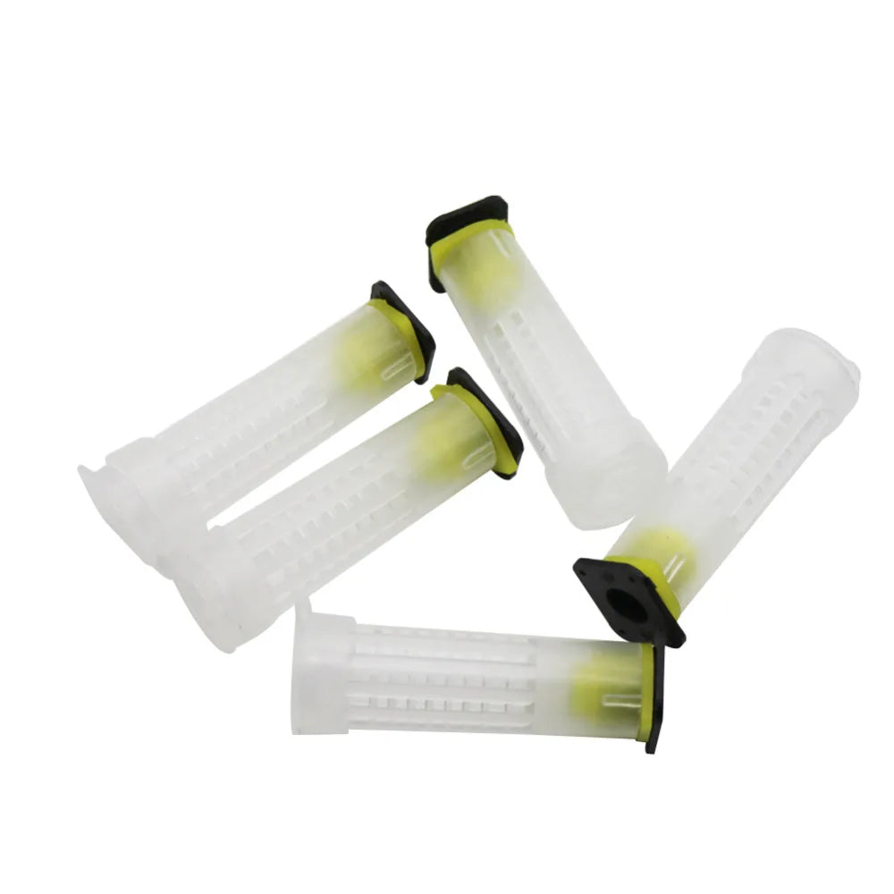 Bee Queen Cage Protection Queen Beekeeping Tools Queen Bee Roller Cages Beekeeping Equipment 76 mm 10 Pcs