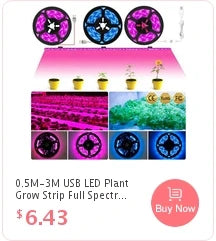 15W Ultra-Quiet Submersible Water Pump With 12 LED Lights Aquarium Water Fountain Pump Filter Fish Tank Pond LED Water Pump D30