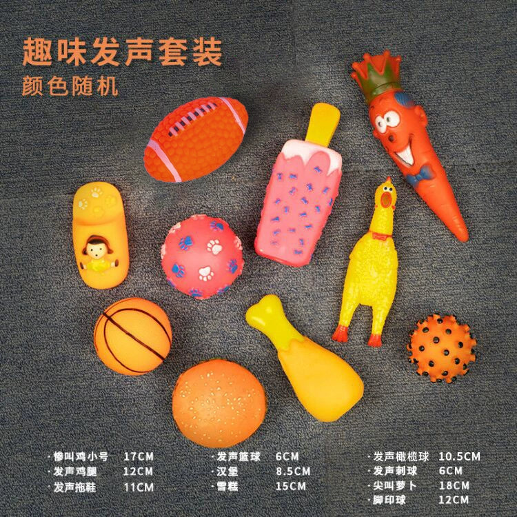 Toy Ball Teddy Corgi Golden Retriever Puppy Pet Dog