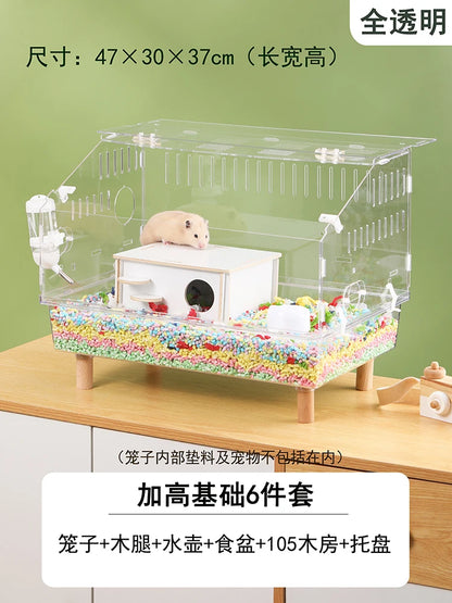 Hamster Cage Djungarian Hamster Special Cage Super Cheap Big Villa Basic Cage All Products Set Complete