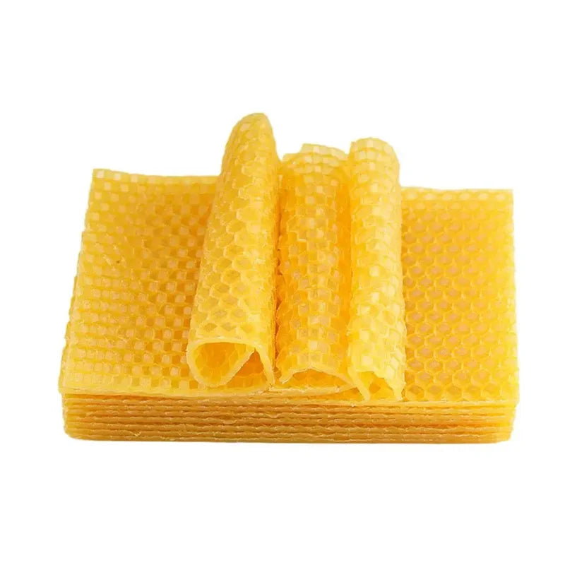 10PCS Beeswax Honeycomb Beekeeping Tools Beehive Help Bees To Make Nests Practical Beeswax Durable Beehive Flake