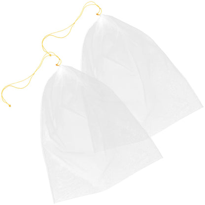 2 Pcs Honey Filter Net Filtration Beekeeping Equipment Household Bag Tool Nylon Fruit
