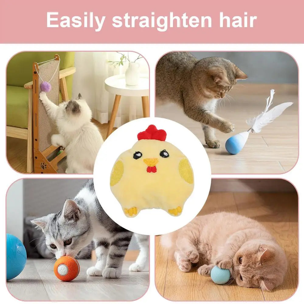 Cat Catnip Toy Built-in Catnip Interactive Cat Pillow Toy Relieve Stress Stuffed Plush Animal Pet Supplies Exercise Your Cat