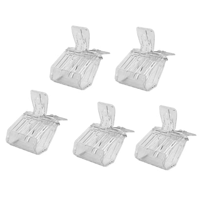 5x Plastic Hair Clips Queen Cage Bee Catcher Catch Beekeeper Tool