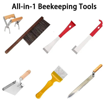 Beekeeping Supplies 10-Frame Starter Kit Tools Jacket XXL Bee Hive Ventilated Beginners Kit