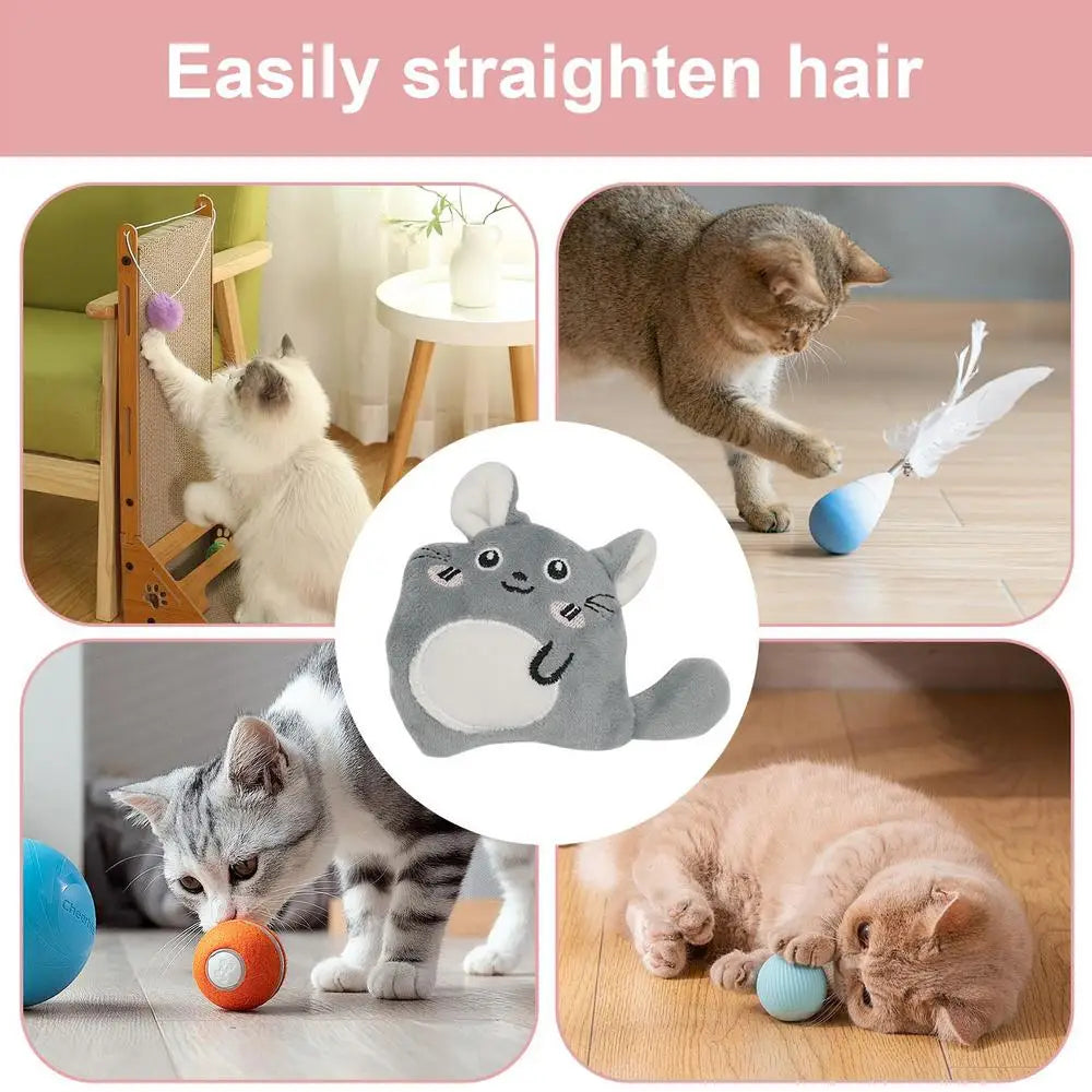 Cat Catnip Toy Built-in Catnip Interactive Cat Pillow Toy Relieve Stress Stuffed Plush Animal Pet Supplies Exercise Your Cat