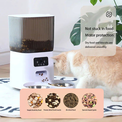 Smart Cat Feeder with Camera