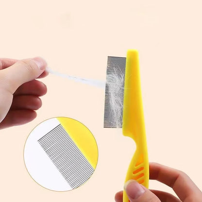 Stainless Steel Pet Shedding & Flea Comb