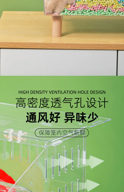 Hamster Cage Djungarian Hamster Special Cage Super Cheap Big Villa Basic Cage All Products Set Complete