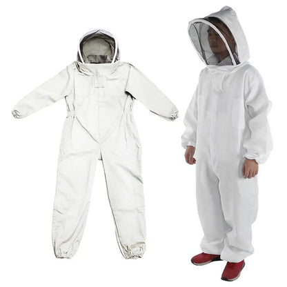 Beekeeper Protective Suit Bee Keeping Equipment Beekeeping Jacket White New